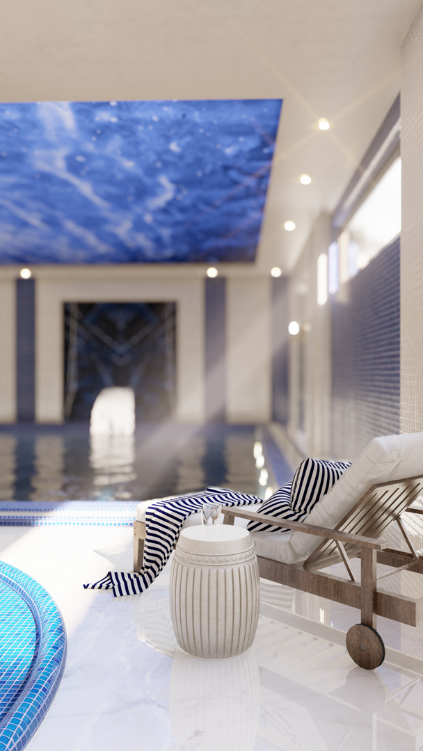 Modern villa pool design 3D visualization lumion-exterior-render-architect-noor-05